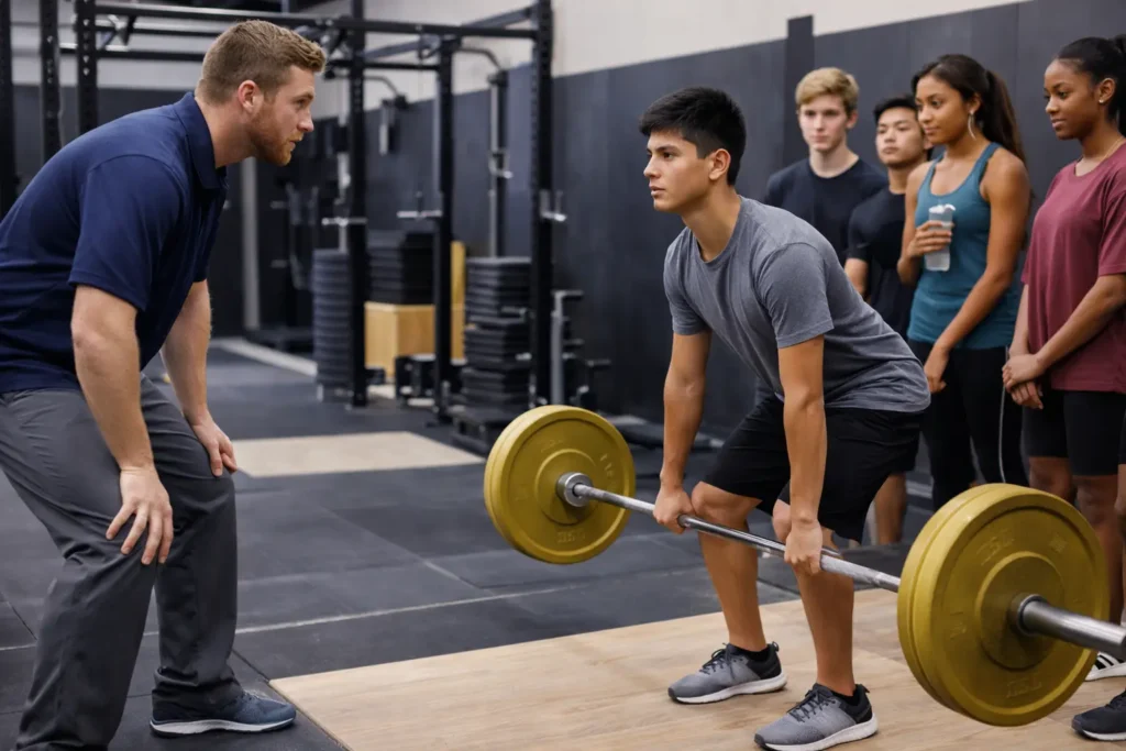 San Diego youth strength training nonprofit structured coaching session