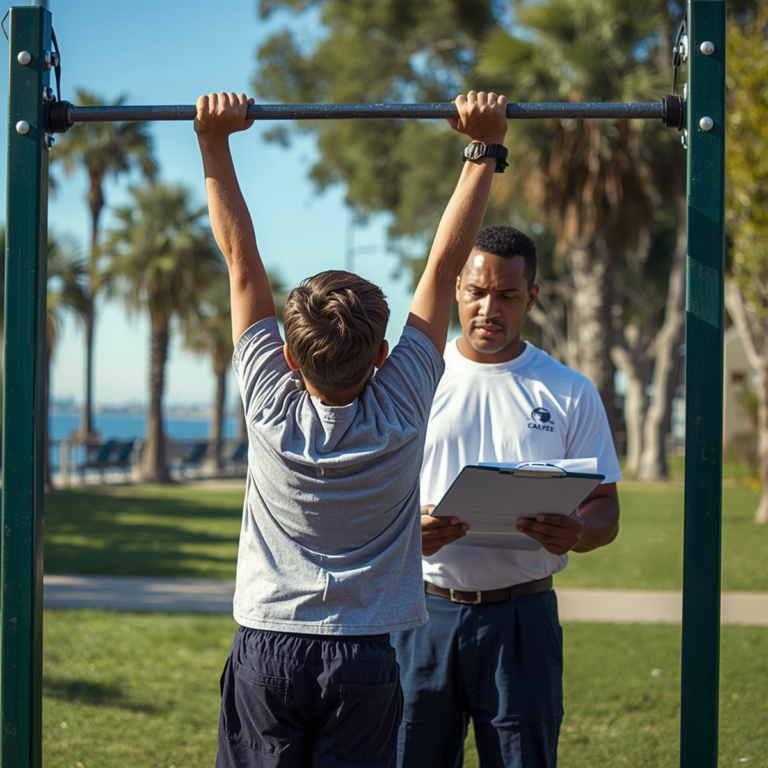 autistic teen strength coaching San Diego structured program